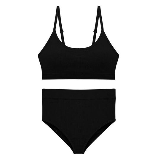 Seamless Tank Top And High Waist Underpants