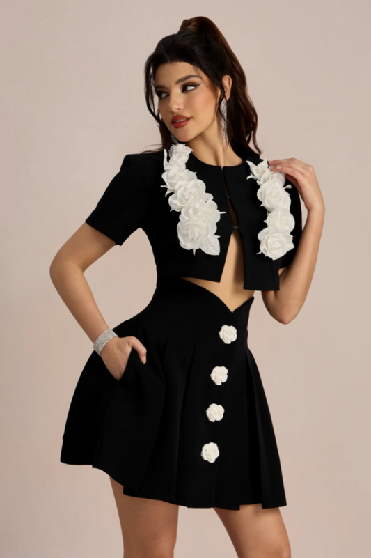 Selena Rose Embellished Set | Dress In Beauty