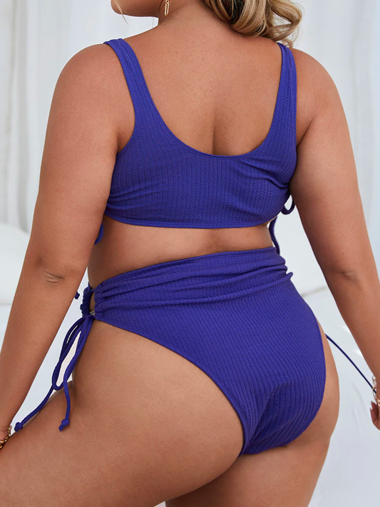 High Waist Female Plus Size Bikini