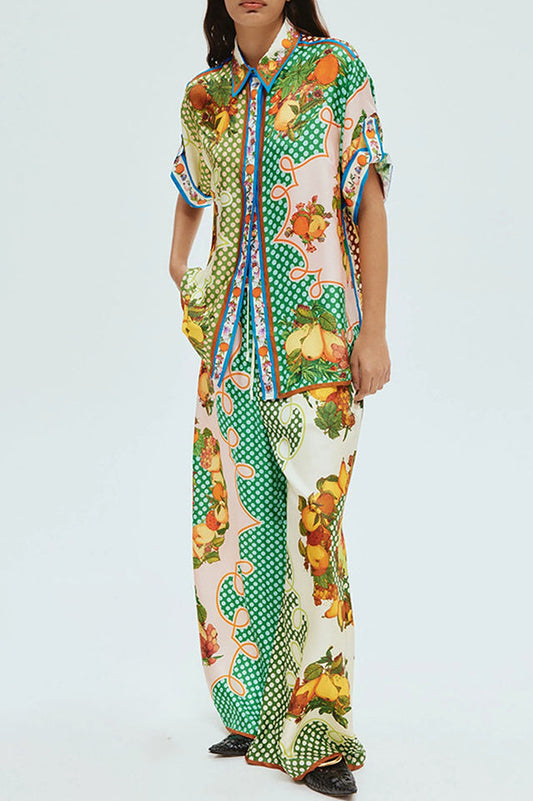 Lemonis Shirt + Pants Set | Dress In Beauty