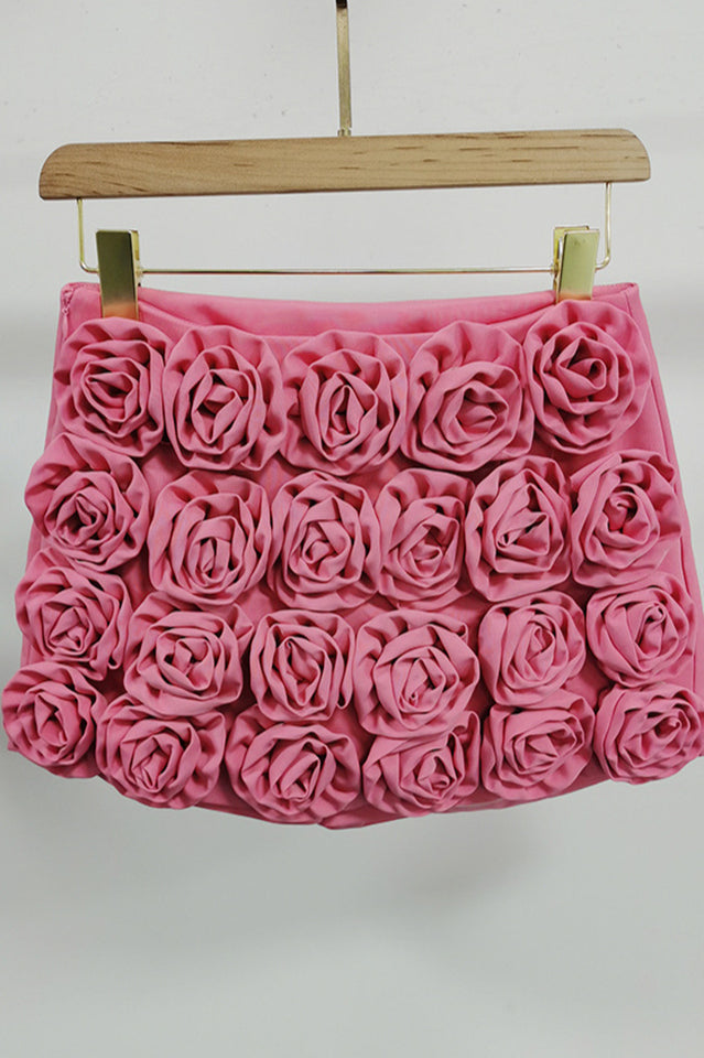 Astraea Flower Embellished Shorts | Dress In Beauty