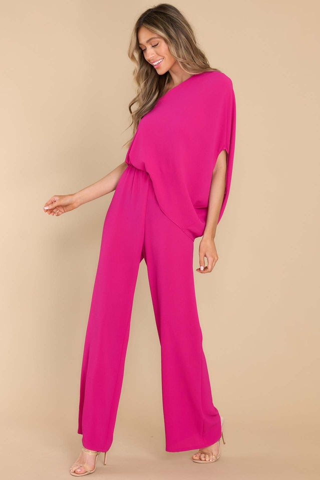 Dreaming Of New One Shoulder Jumpsuit | Dress In Beauty