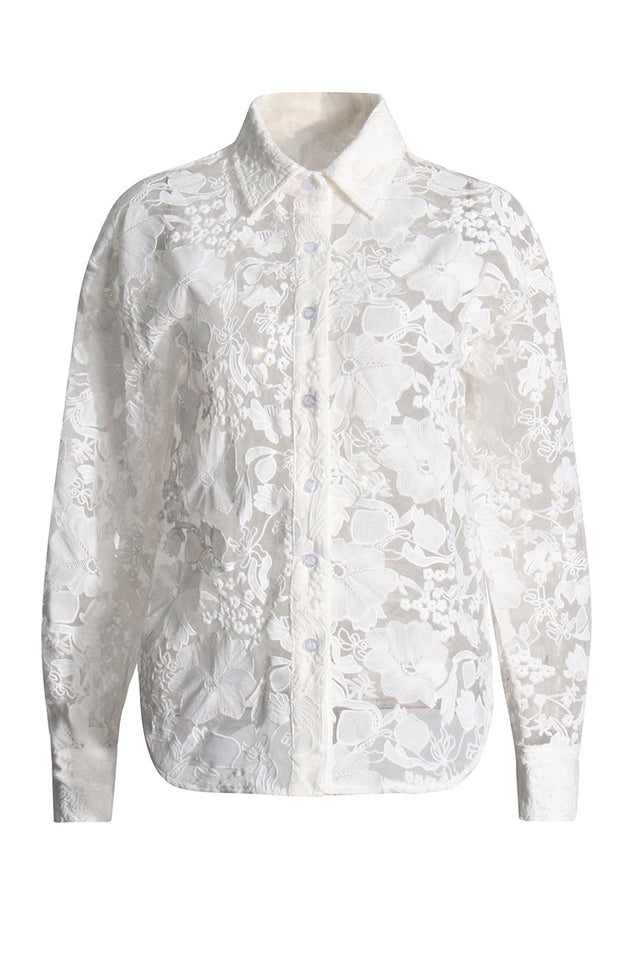 Lace Top & Pants Set | Dress In Beauty