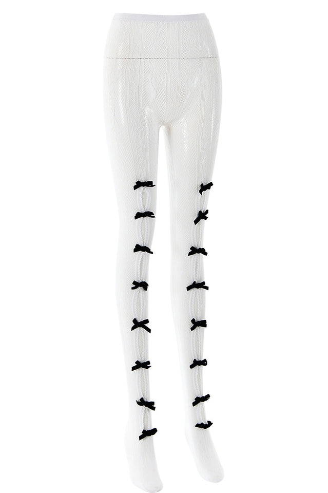 Next Level Sweetheart Lace Tights | Dress In Beauty