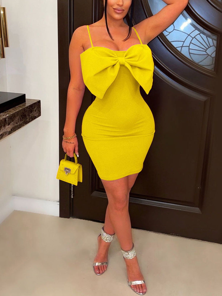 Women's nan Mini Dresses Rose L