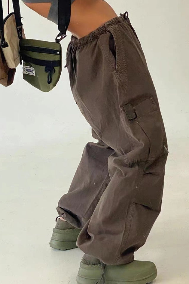 Vintage Parachute Cargo Pants | Dress In Beauty