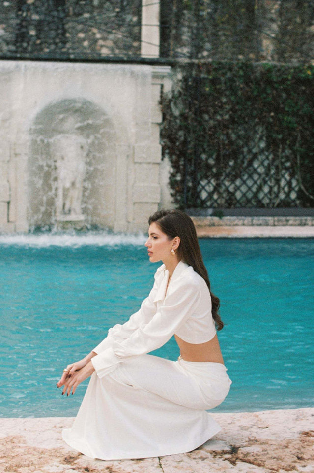 Draped Two Piece Maxi Dress | Dress In Beauty