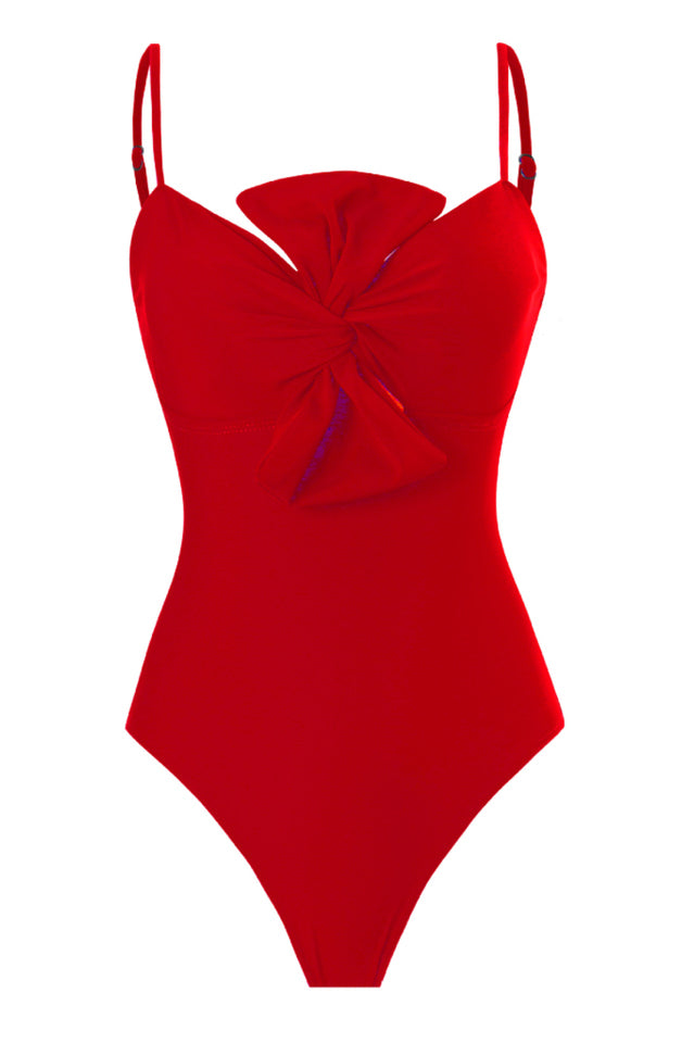 3D Bow Tie Swimsuit & Skirt Set | Dress In Beauty