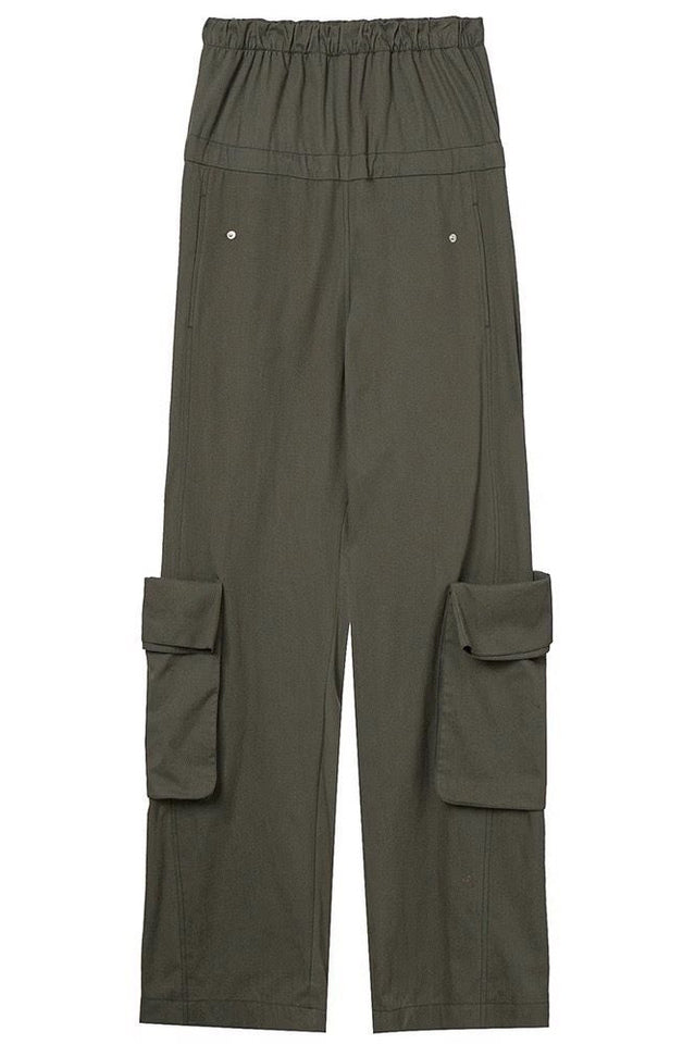 OPEN YY Rolled Waist Cargo Pants | Dress In Beauty