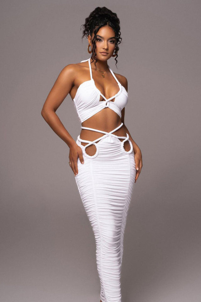 Kaitlyn Halter Maxi Dress | Dress In Beauty