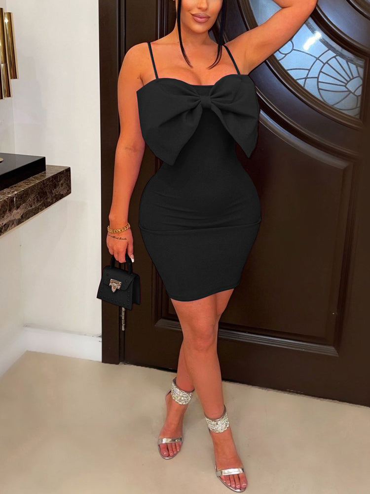 Women's nan Mini Dresses Rose 2XL