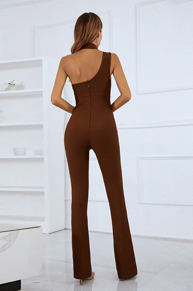 Babara One Shoulder Jumpsuit | Dress In Beauty