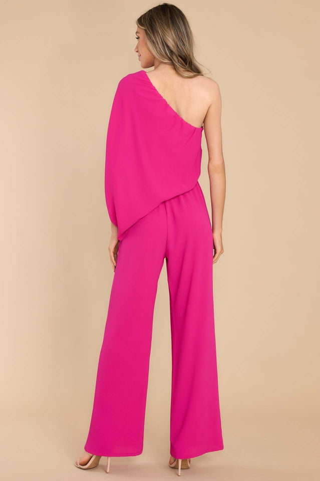Dreaming Of New One Shoulder Jumpsuit | Dress In Beauty