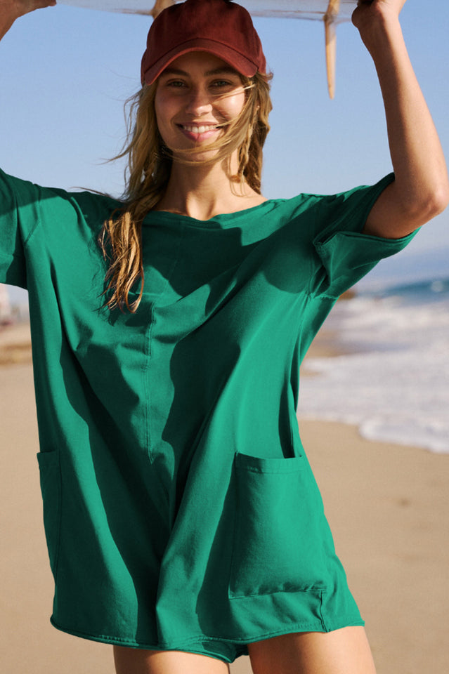 Koton Boat Neck Playsuit | Dress In Beauty