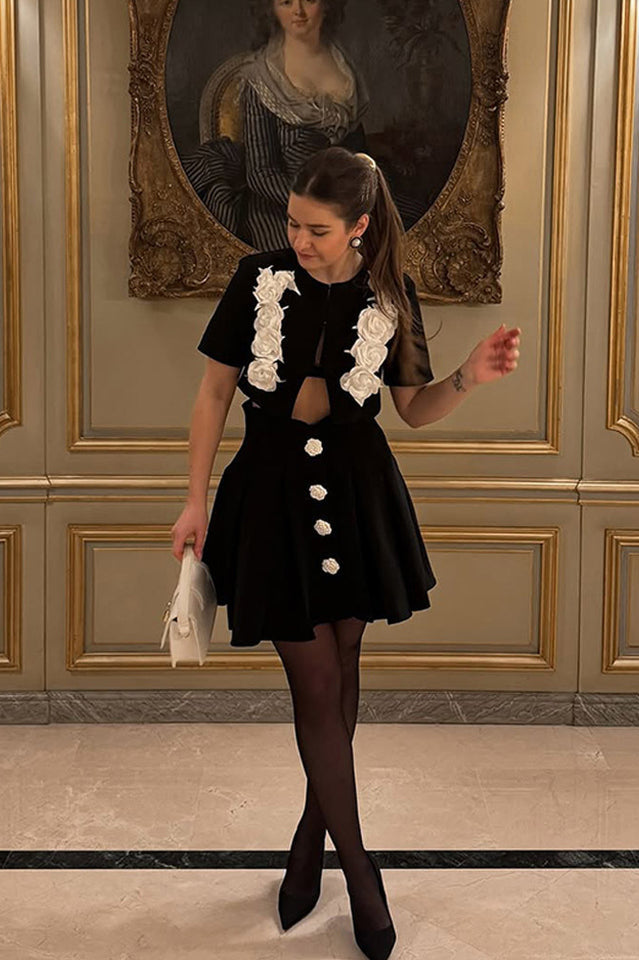 Selena Rose Embellished Set | Dress In Beauty