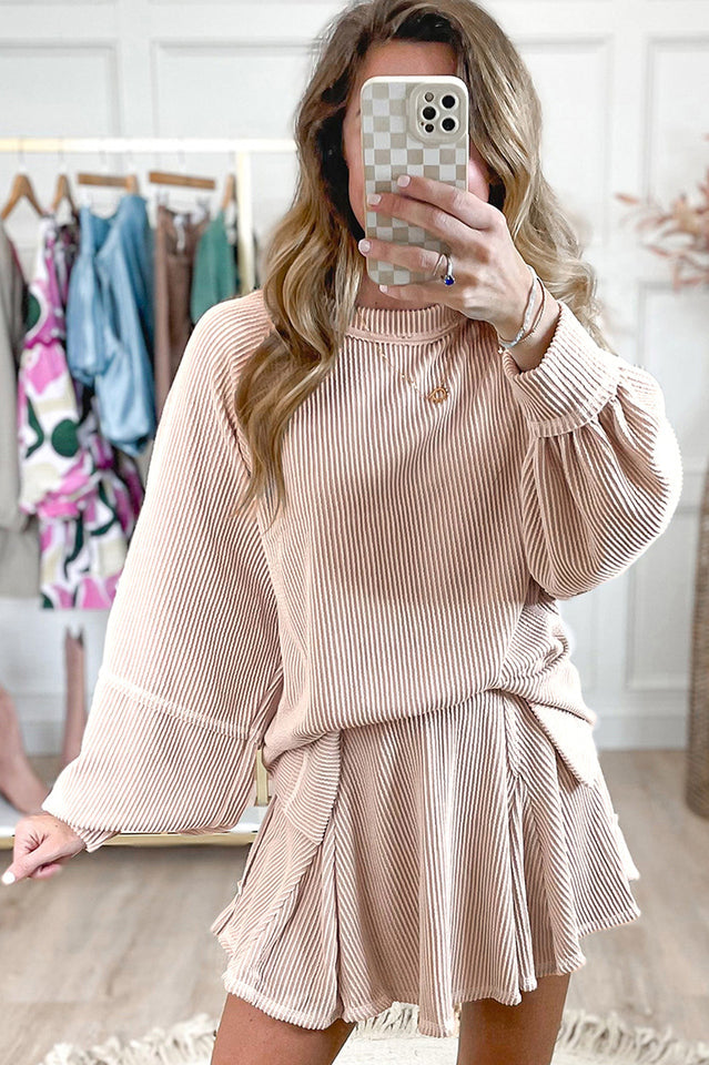 Casual Knit Skirt Set | Dress In Beauty