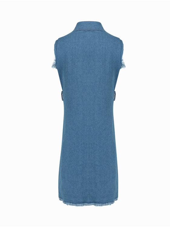 Women's nan Mini Dresses Light Blue 2XL