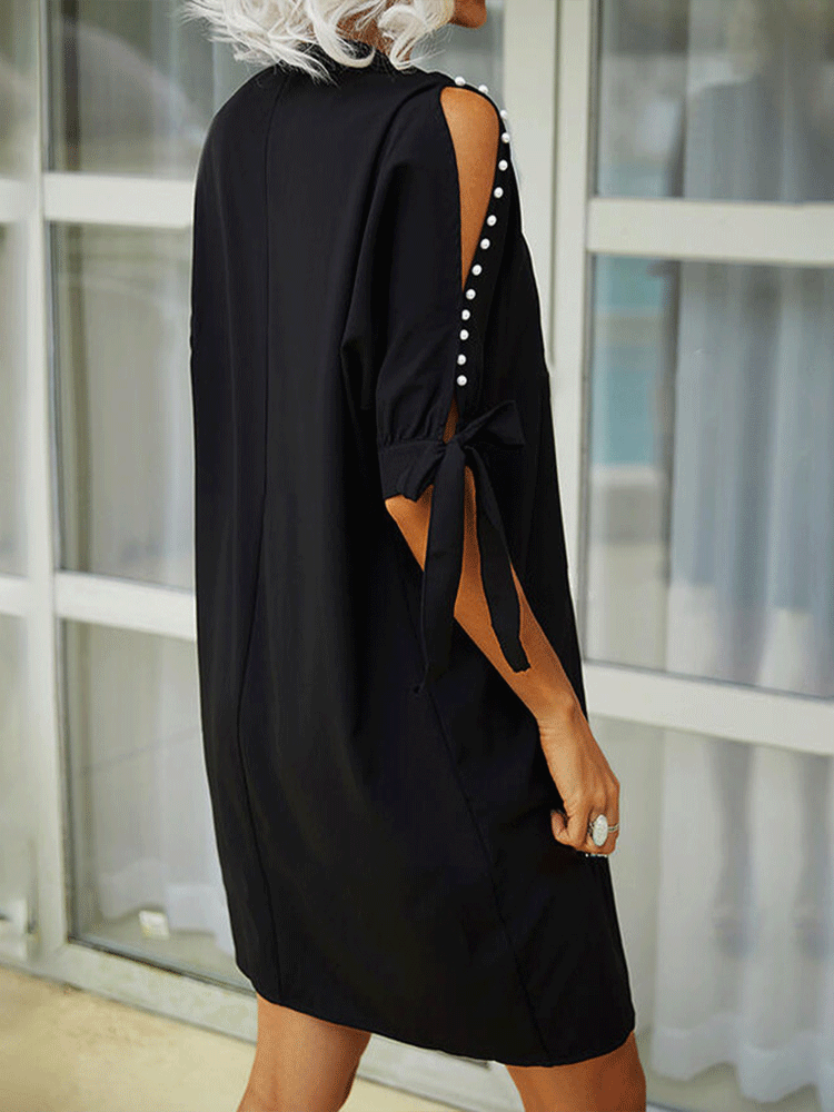 Women's nan Mini Dresses Black L