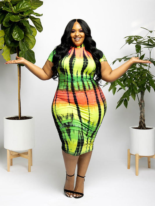 Gradient Striped Maxi Dress women's dress by vivmom