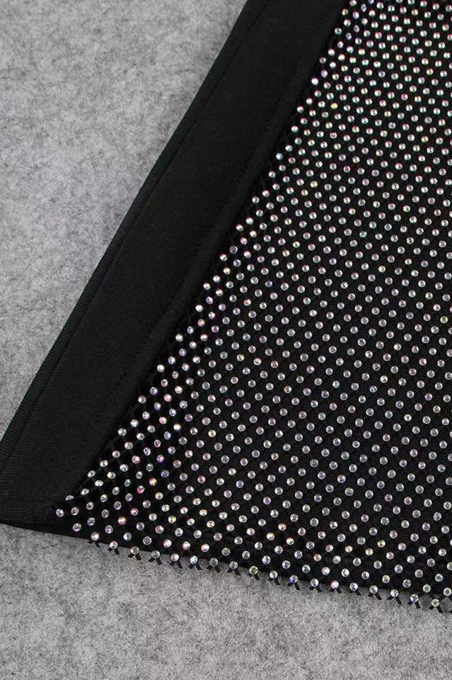 Janayia One Shoulder Diamond Jumpsuit | Dress In Beauty