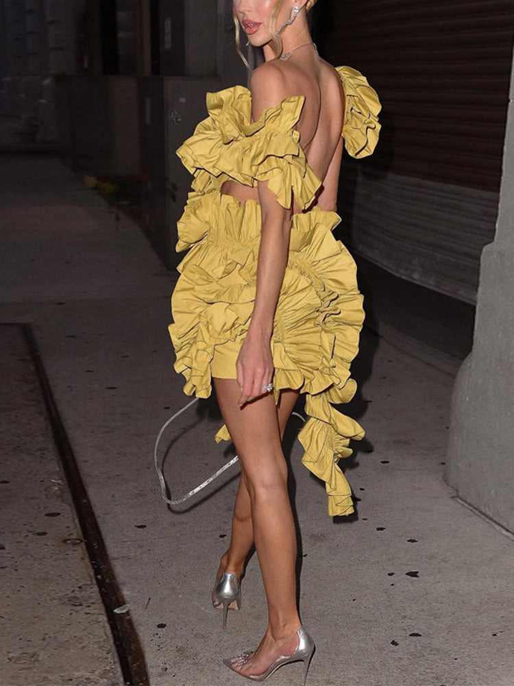 Women's nan Mini Dresses Black