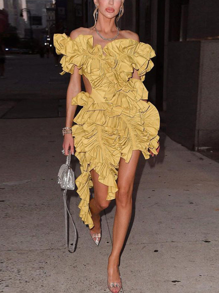 Women's nan Mini Dresses Black