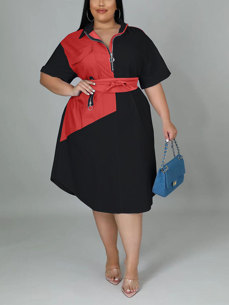 Women's nan Mini Dresses Black XL