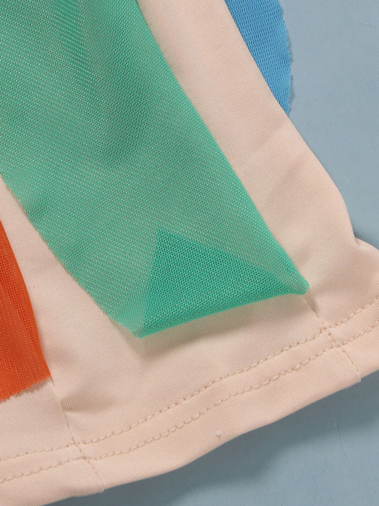 Women's nan Mini Dresses Apricot 2XL