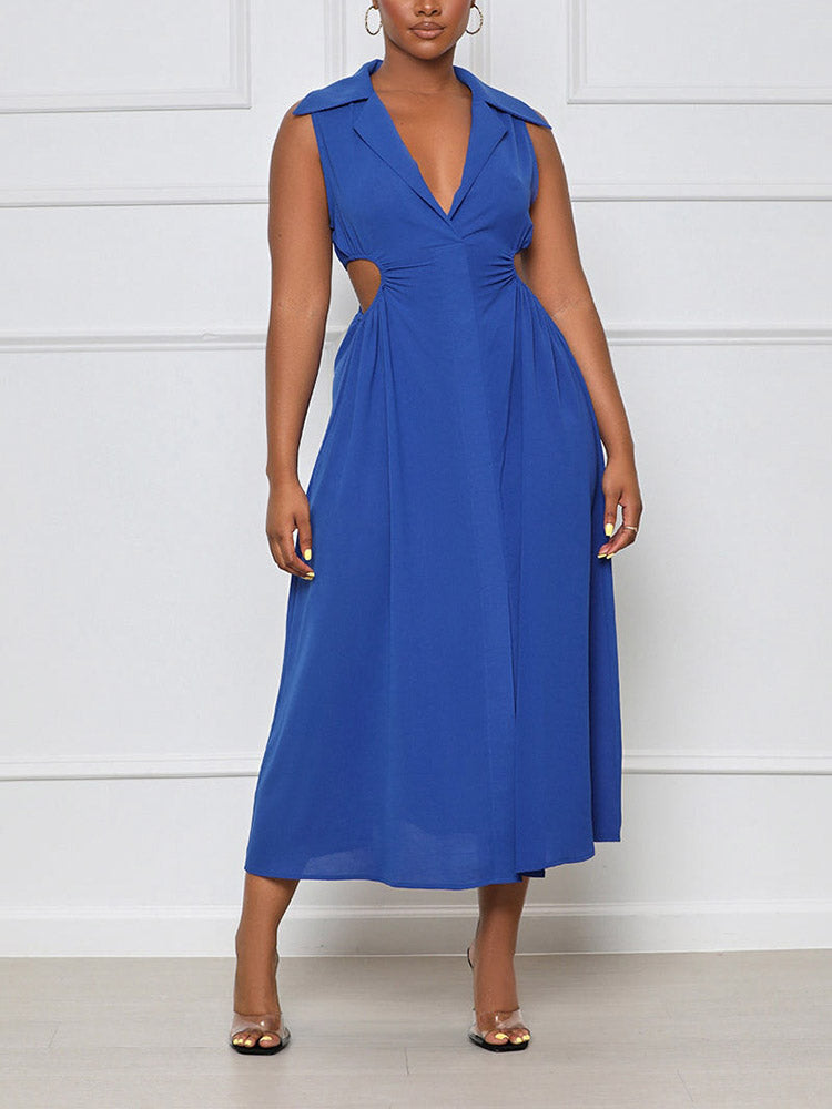 Women's Side Cut Midi Dresses women's mini dress