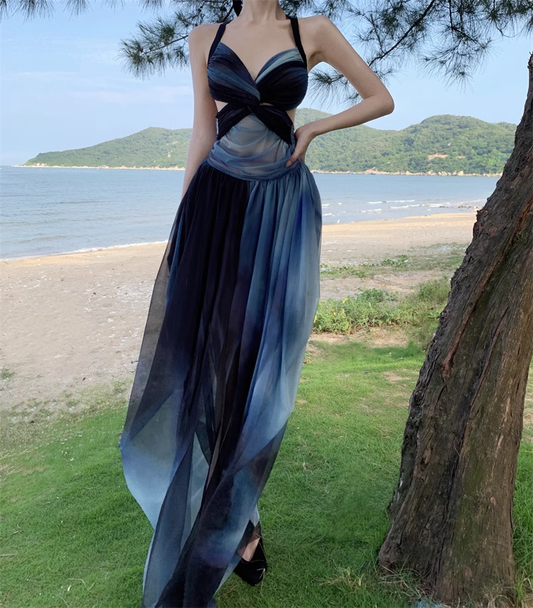 Women's Boho Maxi Dress Dress