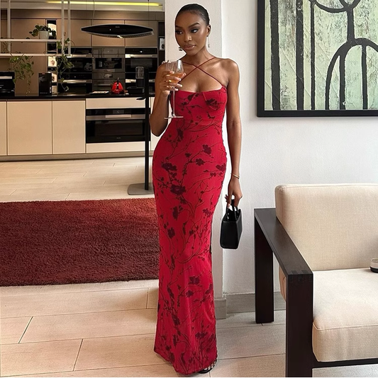 Women's Red Bodycon Dress Bodycon Dresses