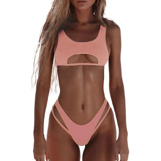 High Cut Stylish Bathing Bikini Suit