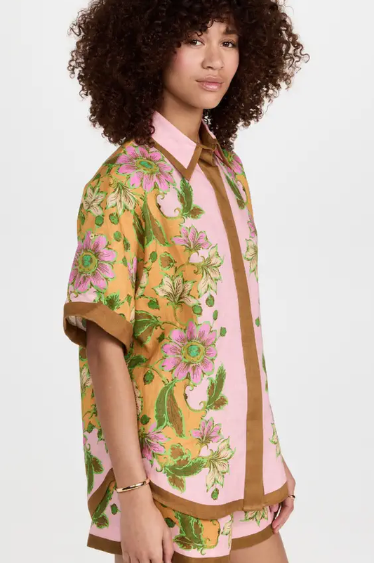 Winnie Blush Top + Shirt Set | Dress In Beauty