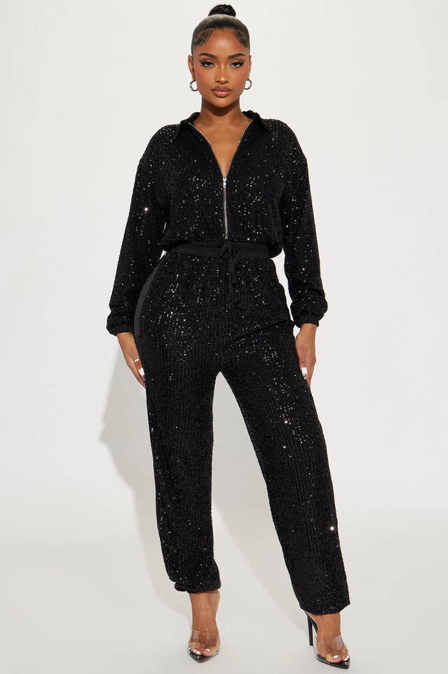 Only Your Sparkle Sequin Jumpsuit | Dress In Beauty