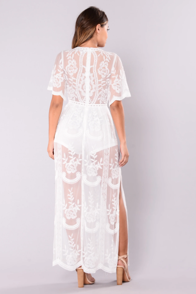 Boho Lace Maxi Dress | Dress In Beauty
