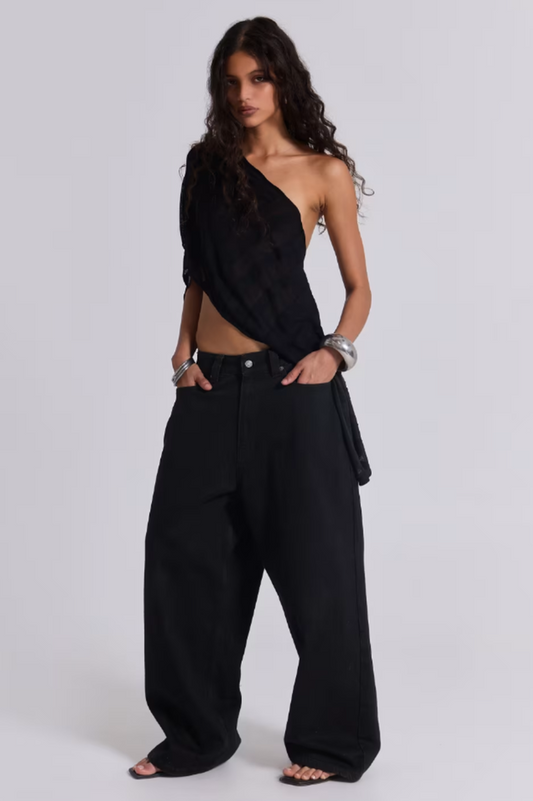 Light Wash Slub XL Colossus Jeans | Dress In Beauty