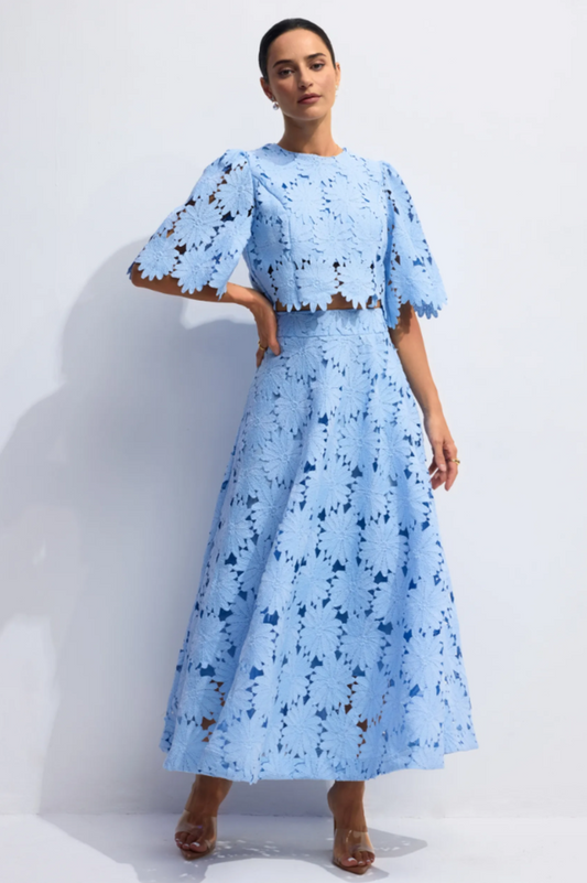 Madeline Lace Top & Maxi Skirt Set | Dress In Beauty