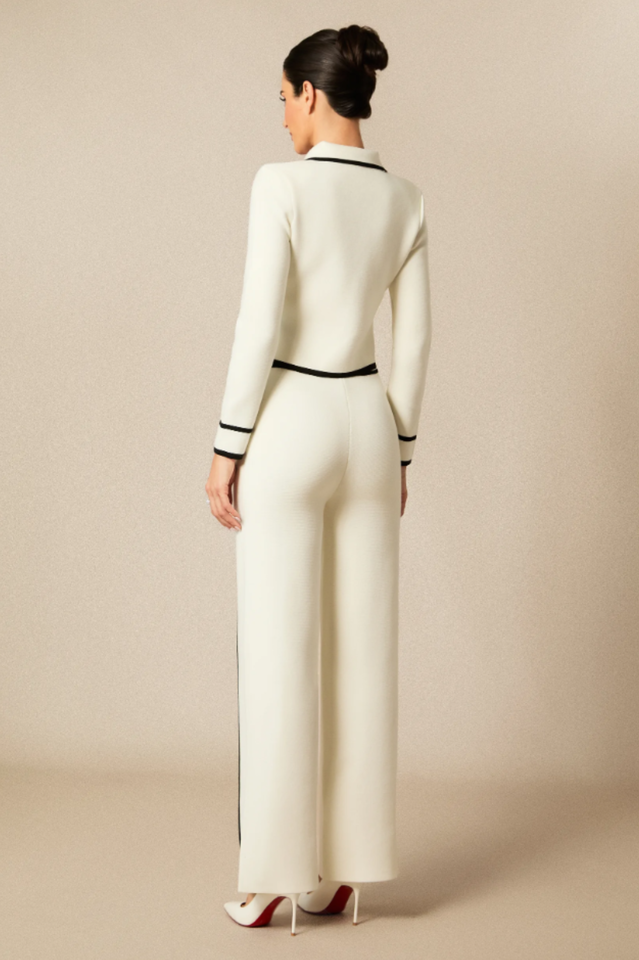 Miranda Cropped Jacket & Pants Set | Dress In Beauty