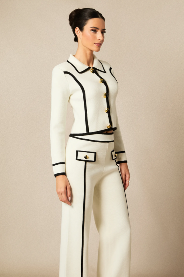 Miranda Cropped Jacket & Pants Set | Dress In Beauty