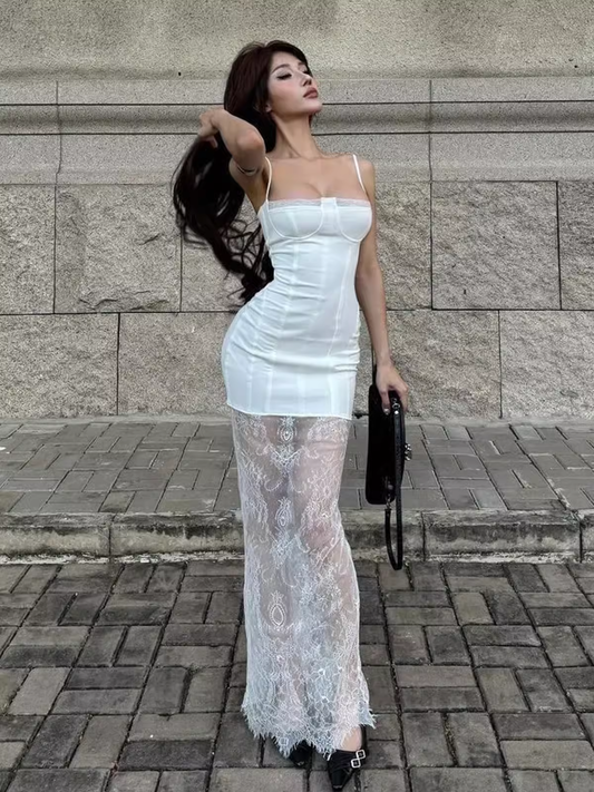 Women's White Bodycon Dress Bodycon Dresses