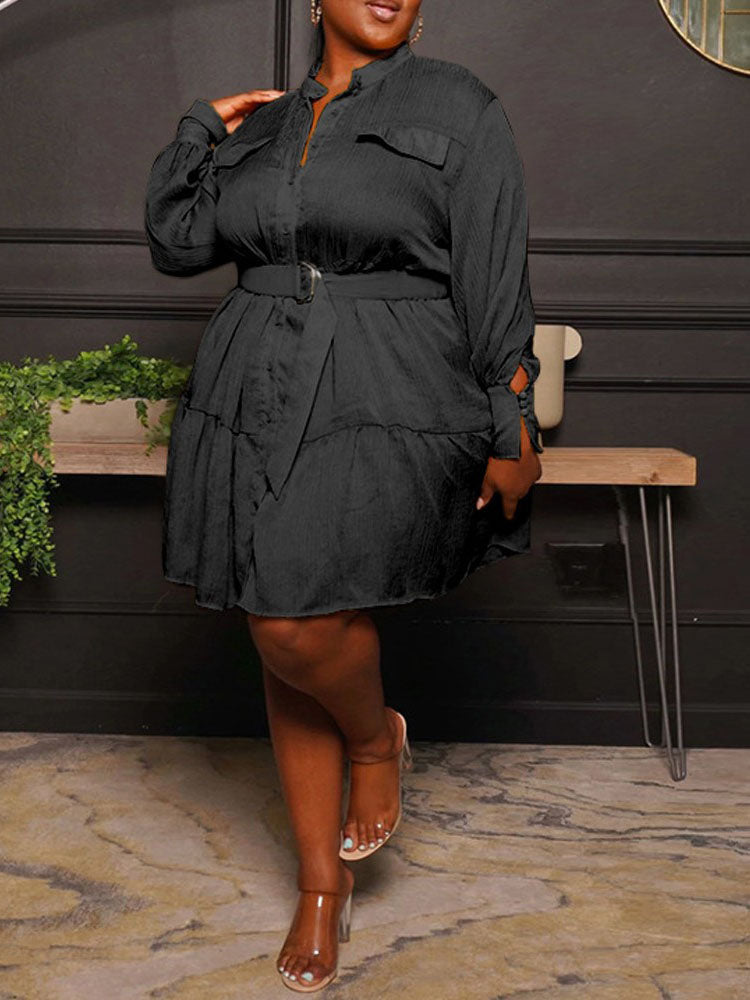 Women's nan Mini Dresses Yellow 5XL