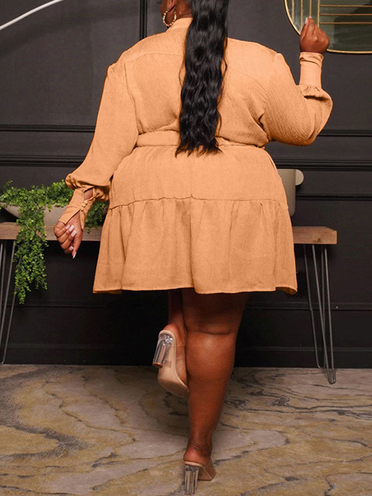 Women's nan Mini Dresses Black 5XL