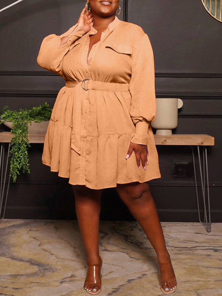 Women's nan Mini Dresses Black 3XL