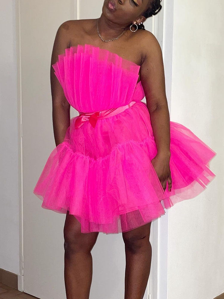 Women's nan Mini Dresses Burgundy