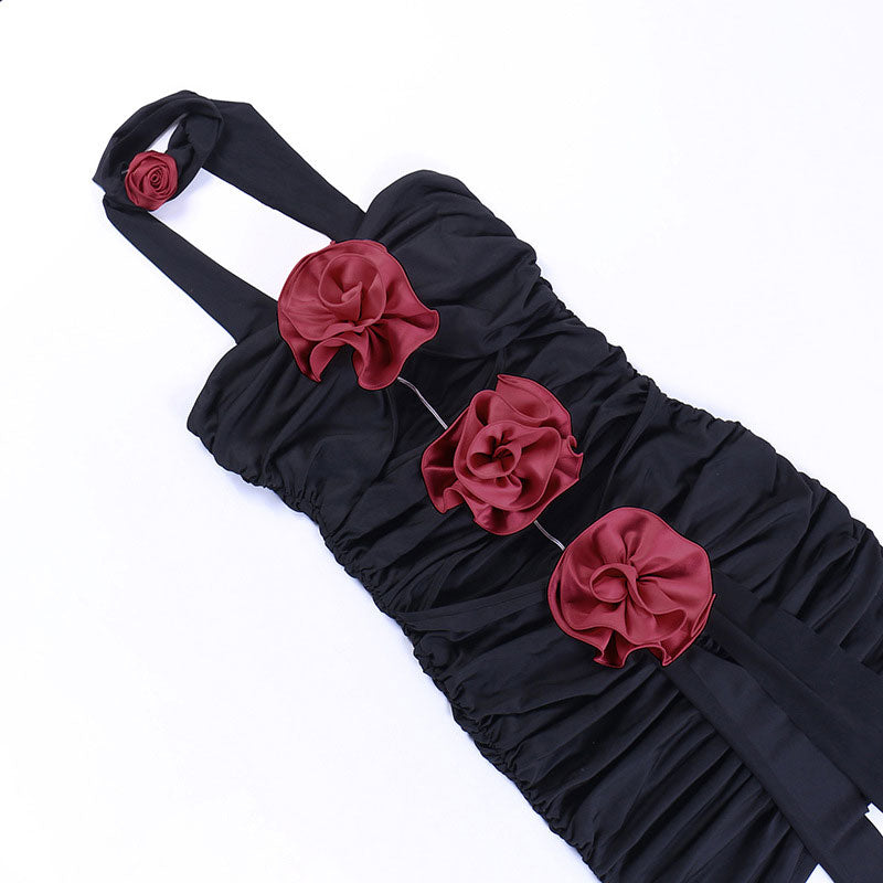 Women's nan Mini Dresses L Black